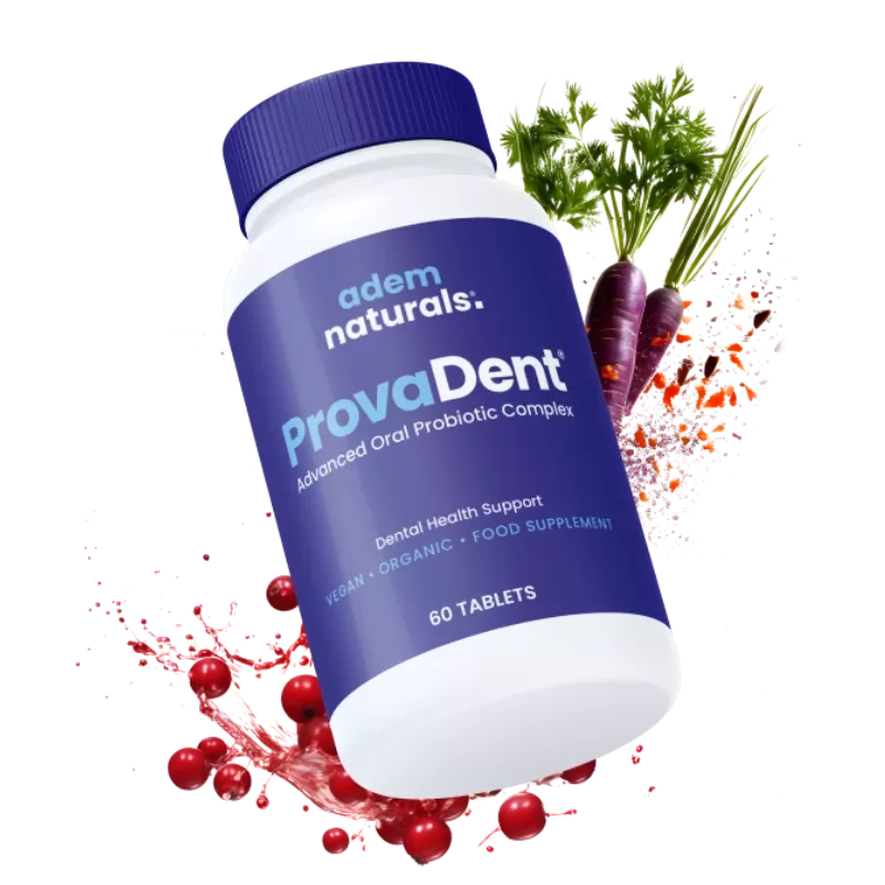 ProvaDent™ by Adem Naturals – Advanced Probiotic Formula for Strong Teeth ProvaDent™ by Adem Naturals – Advanced Probiotic Formula for Strong Teeth